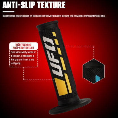Universal rubber motorcycle modification handlebar covers, off-road handlebar covers, UFO car handle gloves