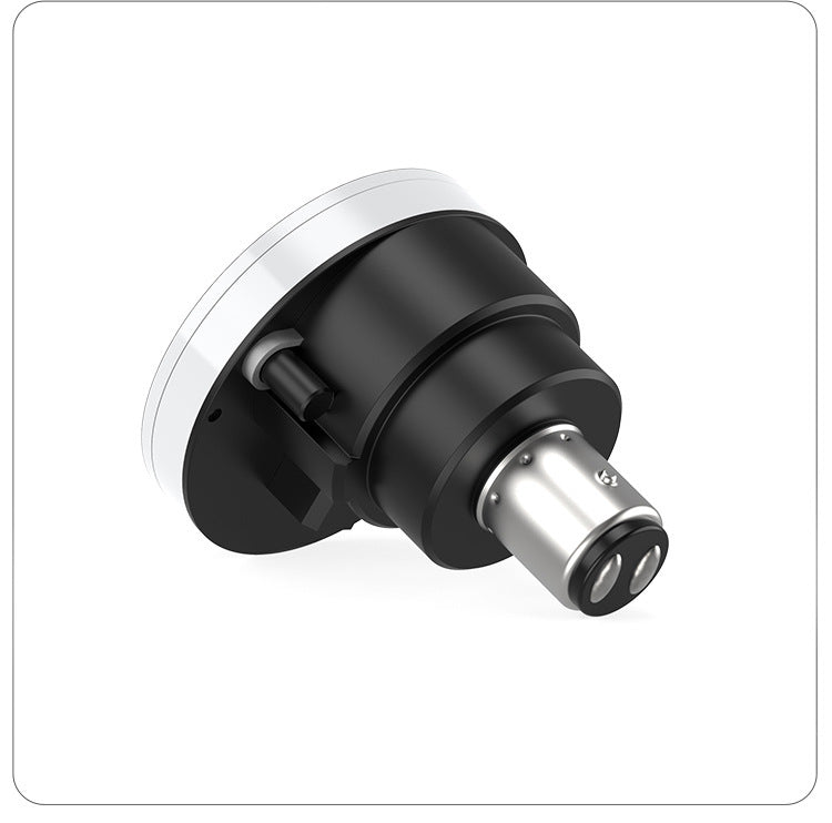 Universal Motorcycle LED RGB Sharingan Rotating Brake Light Bulb - Motocircuit