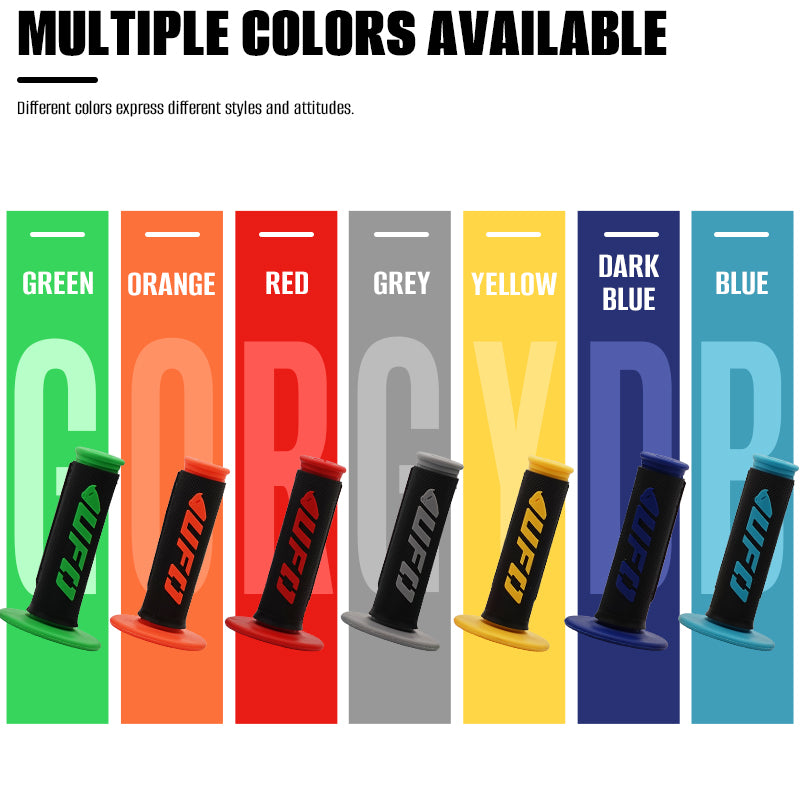 Universal rubber motorcycle modification handlebar covers, off-road handlebar covers, UFO car handle gloves