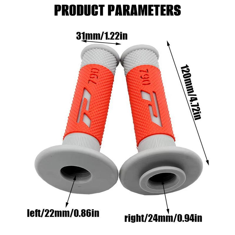 High-quality anti-slip off-road motorcycle modification parts, off-road vehicle accelerator grip cover, motorcycle handlebar rubber, suitable for Progrip