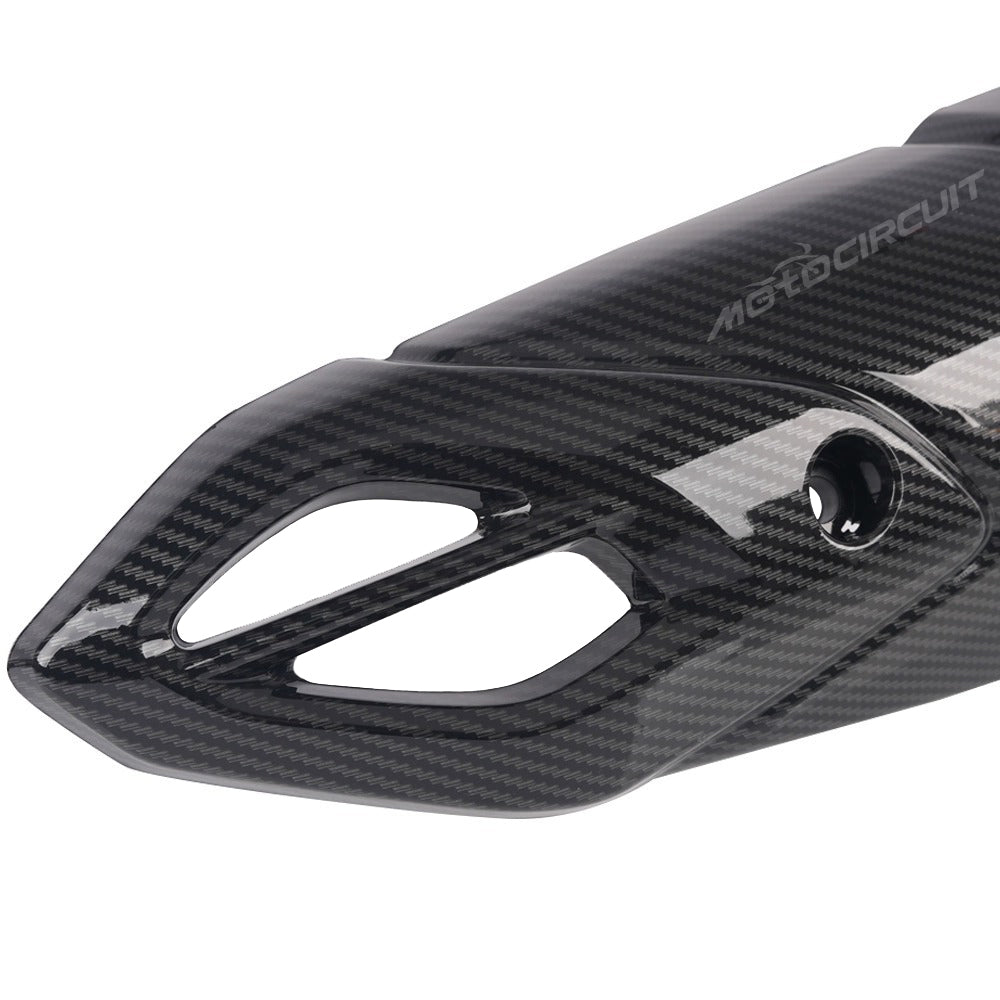 Motorcycle Anti-Scalding Exhaust Pipe Protective Decorative Cover For 2025 Yamaha Nmax155 Carbon Fiber Modified Accessories