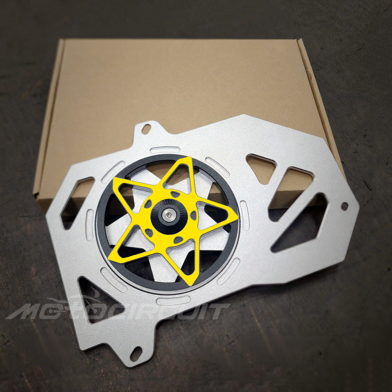 Motorcycle CNC Radior Grille with Five-blade Fan for HONDA VARIO/CLICK/PCX/ADV160 Motorbike Water Tank Cover