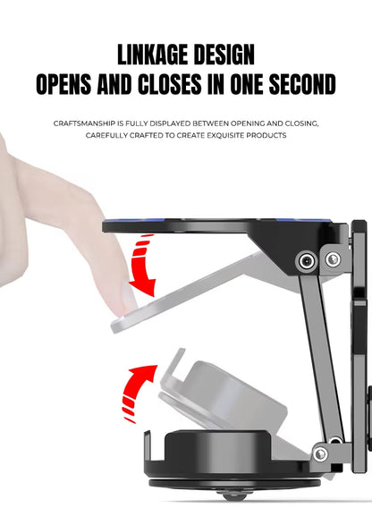 Aluminum Alloy Folding Drink Holder Rack for Motorcycle Bicycle EBike ATV Dirtbike - Body Parts Accessories
