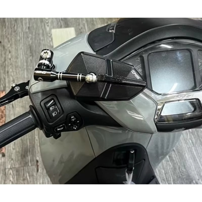 Durable Universal Motorcycle Rearview Mirror Aluminum Alloy Side Bar End Body Part for Motorbikes