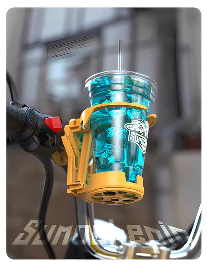 Universal Folding Cup Holder for Motorcycle Bike Ebike ATV Scooter KTM  Modification Parts- Motocircuit