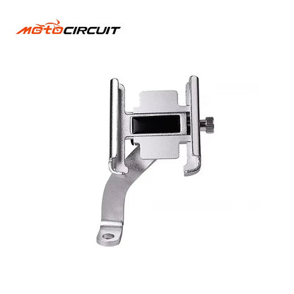 360 Degree Adjustable Motorcycle Phone Holder, Universal Cycling Holder for Scooters, Bicycles & Dirt Bikes