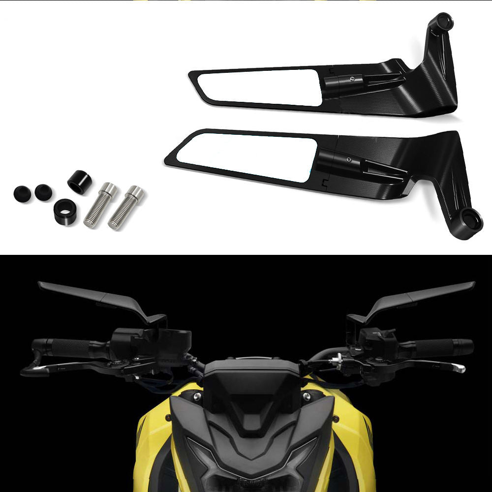 Universal Motorbike Wing Rearview Side Rear Mirrors Motorcycle Part and Accessories Mirrors for Honda Yamaha Suzuki Bmw Ducati