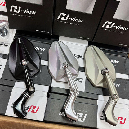 Motorcycle Accessories Mirror Motorbike Electric Mountain Bike Wing Rear Hand Bar End Mirror Espejo De Accesorios De Motocicleta