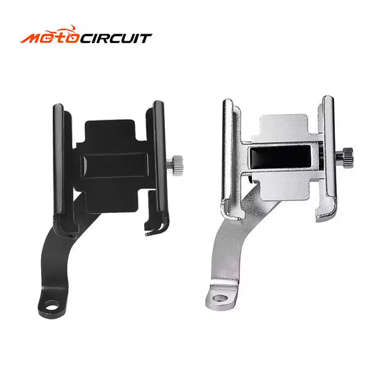 360 Degree Adjustable Motorcycle Phone Holder, Universal Cycling Holder for Scooters, Bicycles & Dirt Bikes