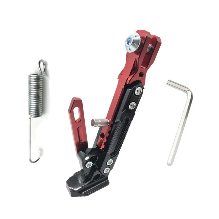 Universal Adjustable CNC Motorcycle Kickstand - Aluminum Alloy Side Support - Motocircuit
