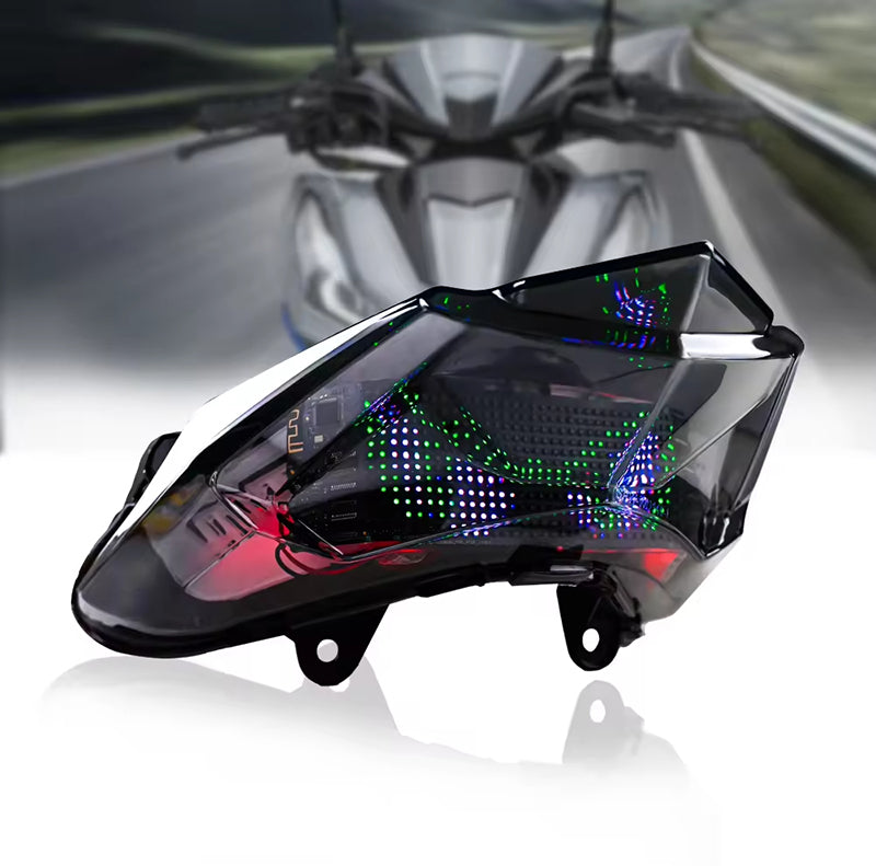LED Motorcycle Taillight Turn Signal Indicator for Honda Click 125 VARIO IP67 Waterproof Motorbike Lighting Systems