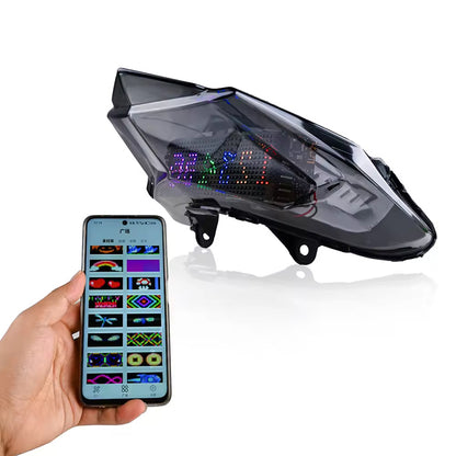 LED Motorcycle Taillight Turn Signal Indicator for Honda Click 125 VARIO IP67 Waterproof Motorbike Lighting Systems