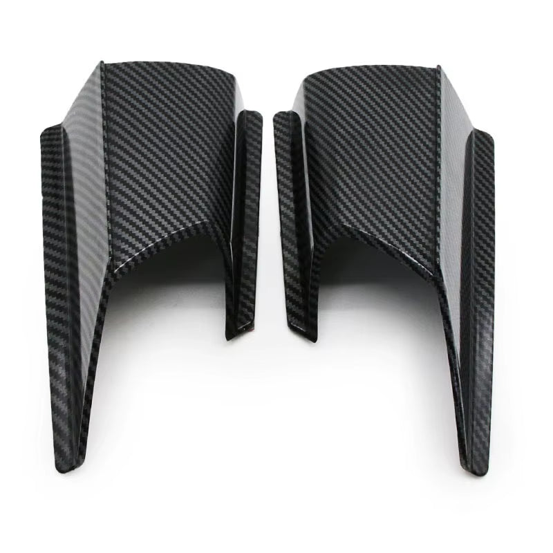 Universal ABS Carbon Fiber Fairing Side Wing Motorcycle Spoiler Winglet Motorbike Accessories