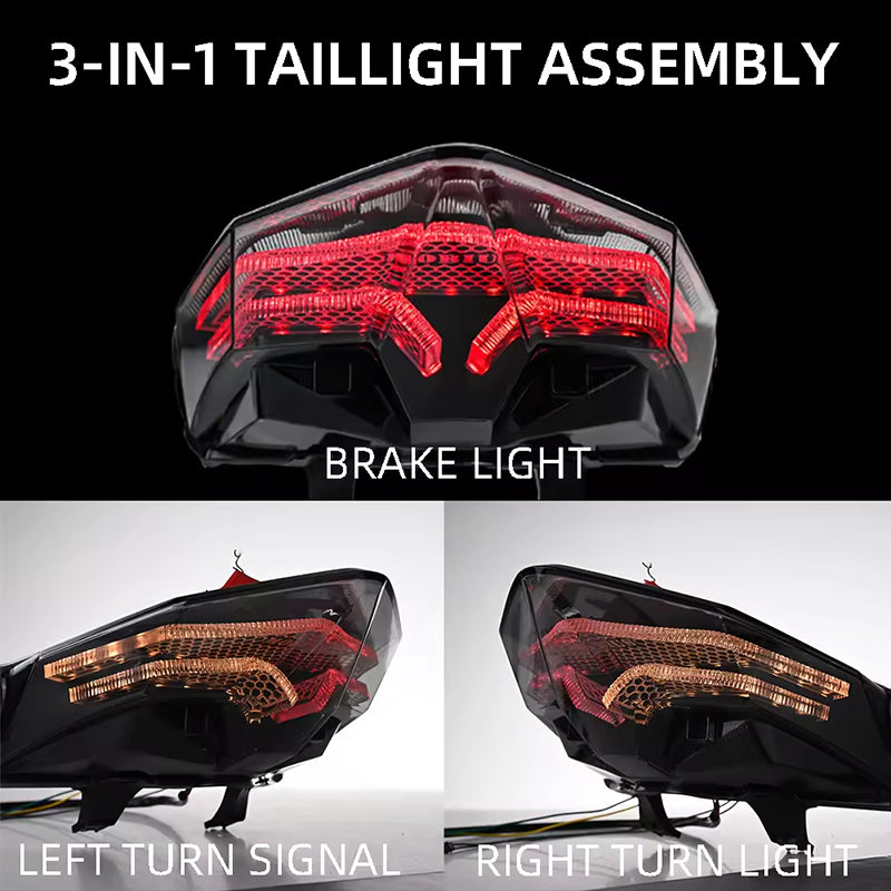 Waterproof LED Motorcycle Taillight Turn Signal for Honda VARl0 150/Click 150 - High Quality Lighting Upgrade | Motocircuit