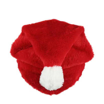 Christmas hat helmet cover - ABS full-face motorcycle helmet modification accessory - holiday decoration