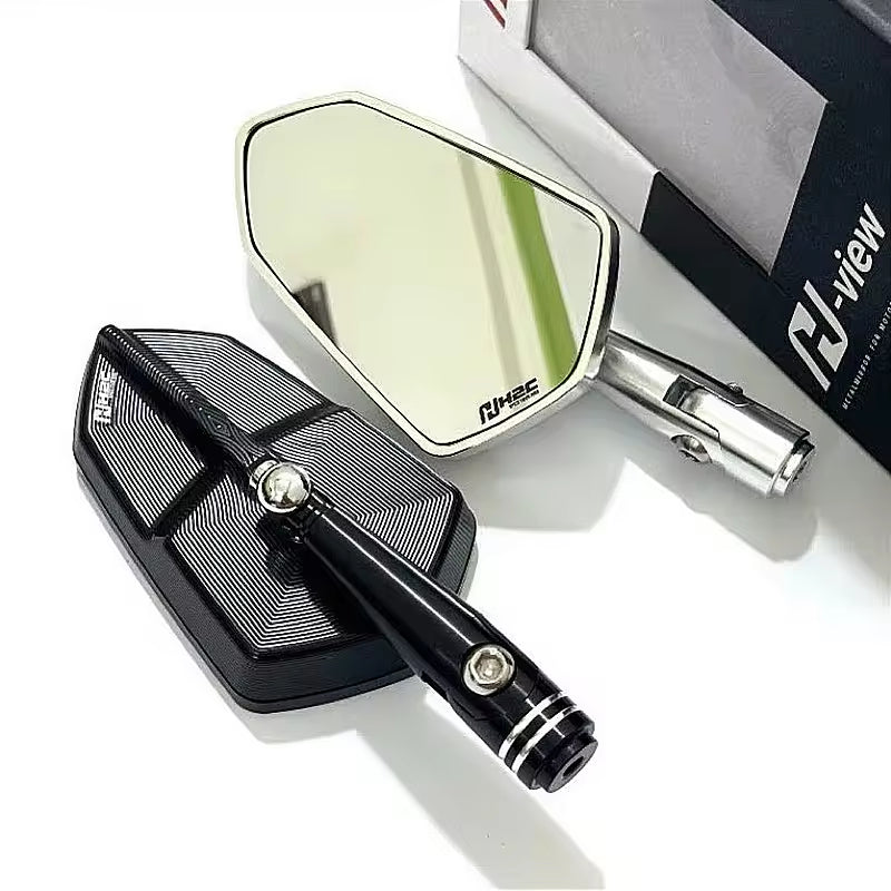 Durable Universal Motorcycle Rearview Mirror Aluminum Alloy Side Bar End Body Part for Motorbikes