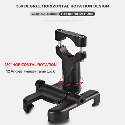 Wholesale Universal Motorcycle Phone Holder - 360° Adjustable Shockproof Mount - Motocircuit