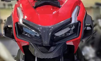 Universal ABS Carbon Fiber Fairing Side Wing Motorcycle Spoiler Winglet Motorbike Accessories