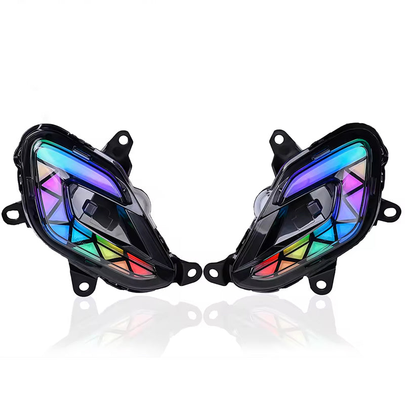 Motorcycle Front and Rear Waterproof Turn Signal Lights Smart LED Light Kit for Honda Stylo 160 Motorbike Modification Accessories