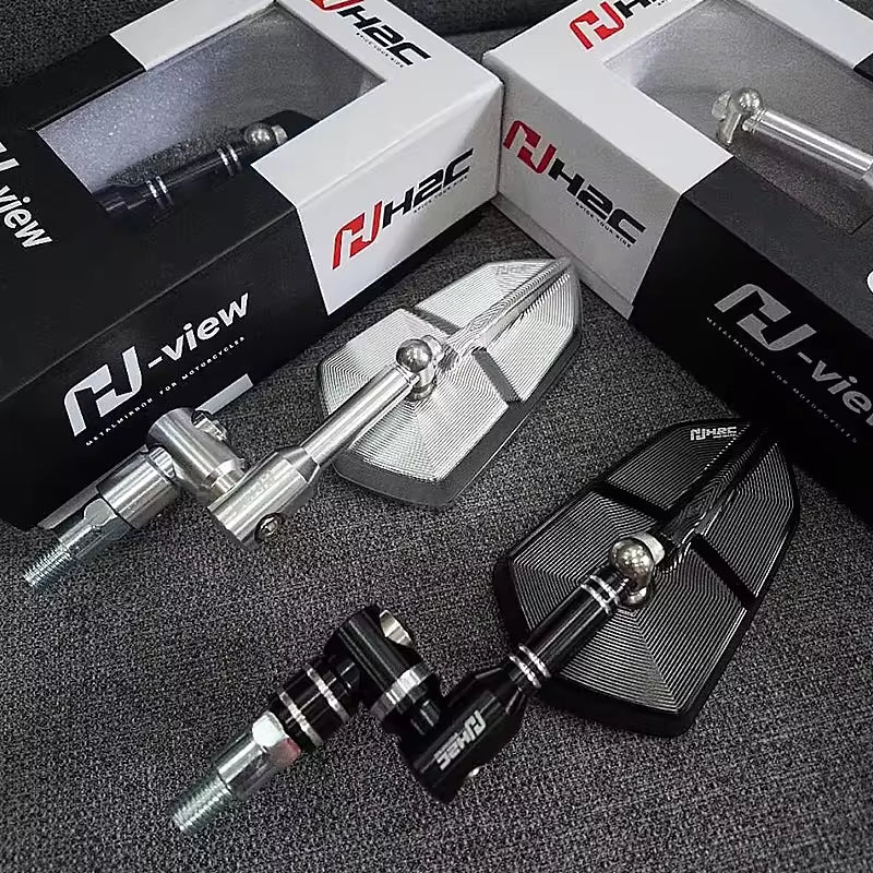 Durable Universal Motorcycle Rearview Mirror Aluminum Alloy Side Bar End Body Part for Motorbikes