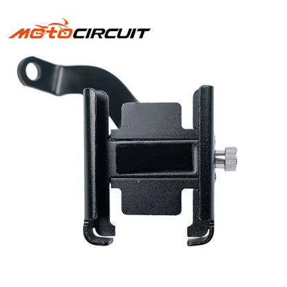 360 Degree Adjustable Motorcycle Phone Holder, Universal Cycling Holder for Scooters, Bicycles & Dirt Bikes