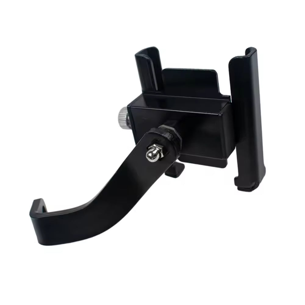 360 Degree Adjustable Motorcycle Phone Holder, Universal Cycling Holder for Scooters, Bicycles & Dirt Bikes