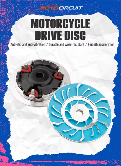 Universal CVT Complete Transmission Kit for PCX 150/160 Click 125/150 NMAX BEAT MIO - Drive Plate, Clutch & Pulley Assembly