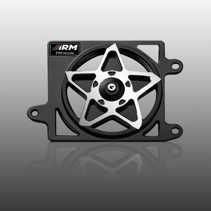 Motorcycle Water Tank Cap with Pentagonal Fan –Suitable for Honda Vario/PCX/ADV150 Models