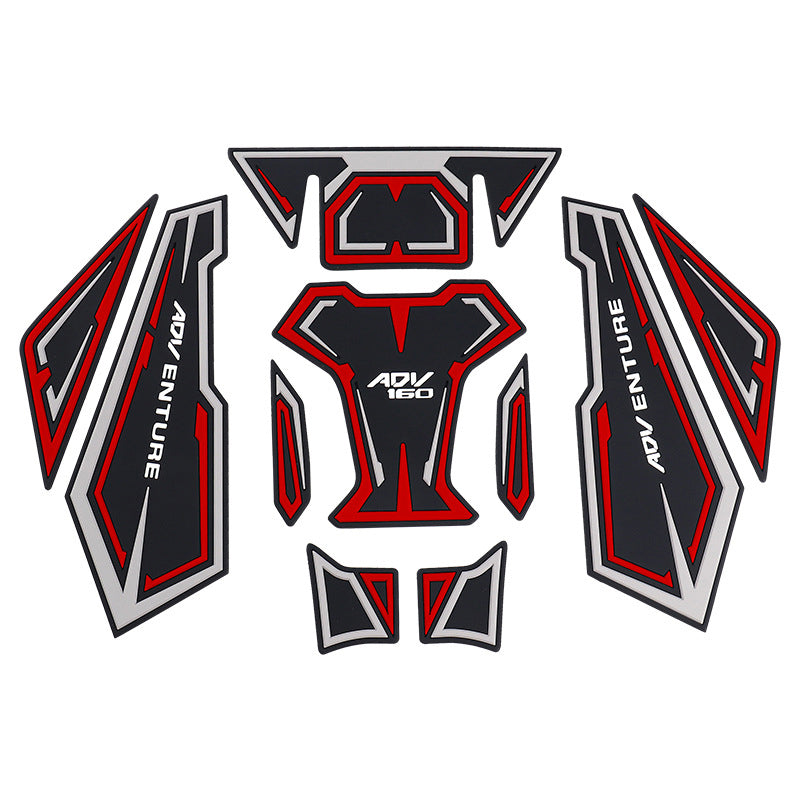 Motorcycle Fuel Tank Protection Sticker Is Suitable for 23_24 Honda ADV160 Body Decoration Accessories