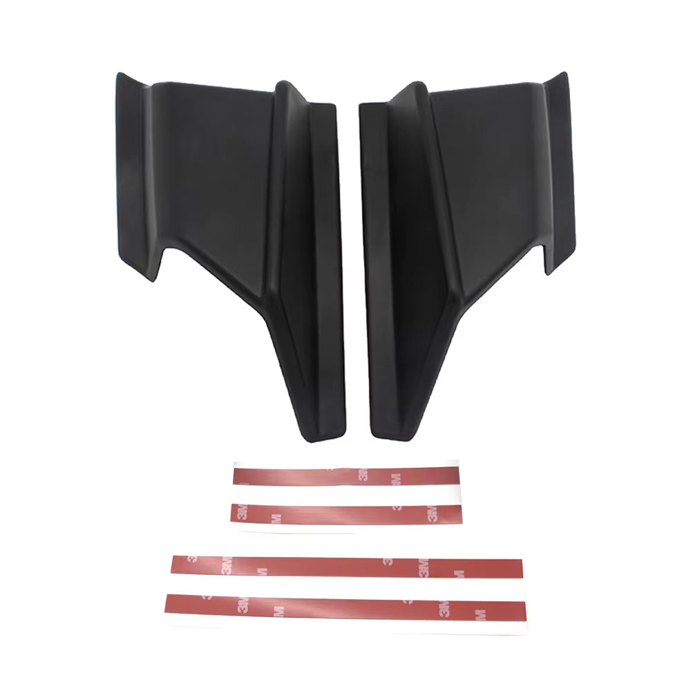 Universal ABS Carbon Fiber Fairing Side Wing Motorcycle Spoiler Winglet Motorbike Accessories