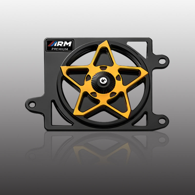 Motorcycle Water Tank Cap with Pentagonal Fan –Suitable for Honda Vario/PCX/ADV150 Models