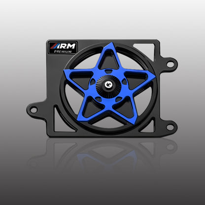 Motorcycle Water Tank Cap with Pentagonal Fan –Suitable for Honda Vario/PCX/ADV150 Models