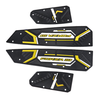 Motorcycle Aftermarket Rubber Non-Slip Footrest Pads Suitable For 2020-2025 Honda Forza 350 Models