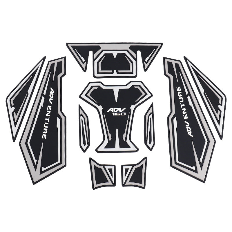 Motorcycle Fuel Tank Protection Sticker Is Suitable for 23_24 Honda ADV160 Body Decoration Accessories