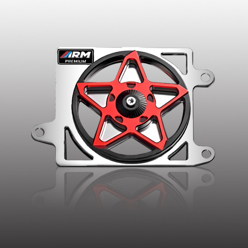 Motorcycle Water Tank Cap with Pentagonal Fan –Suitable for Honda Vario/PCX/ADV150 Models