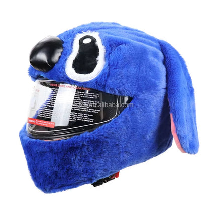 Christmas hat helmet cover - ABS full-face motorcycle helmet modification accessory - holiday decoration