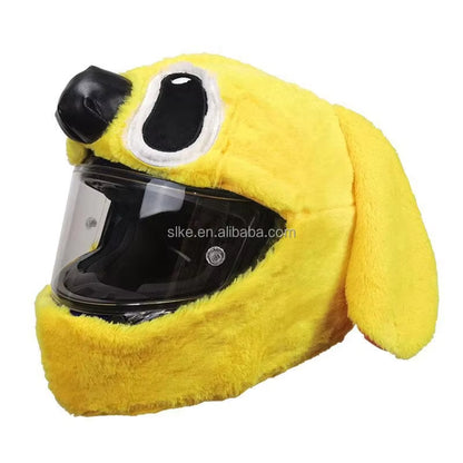 Christmas hat helmet cover - ABS full-face motorcycle helmet modification accessory - holiday decoration