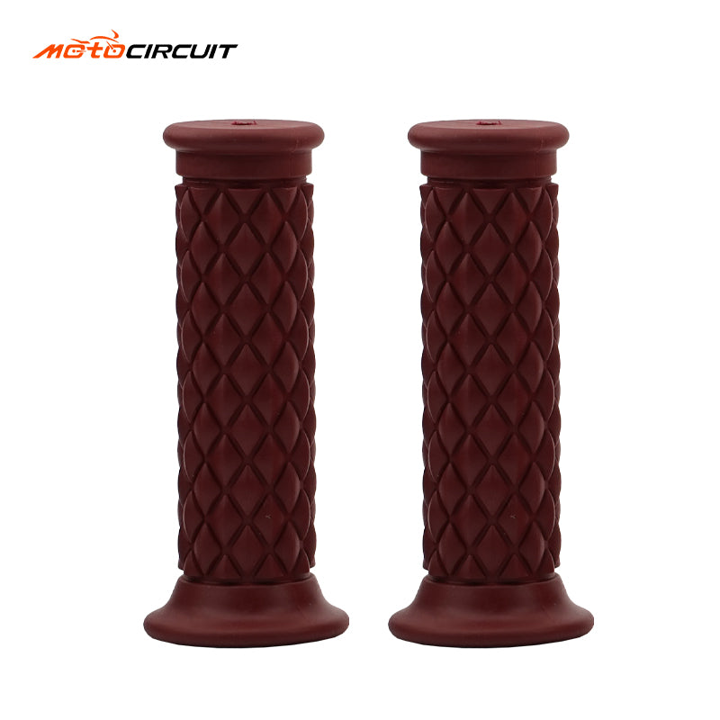 Classic motorcycle grip rubber - durable anti-slip handlebar rubber for motorcycles