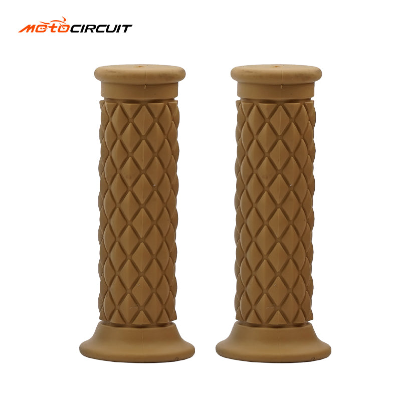 Classic motorcycle grip rubber - durable anti-slip handlebar rubber for motorcycles
