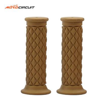 Classic motorcycle grip rubber - durable anti-slip handlebar rubber for motorcycles