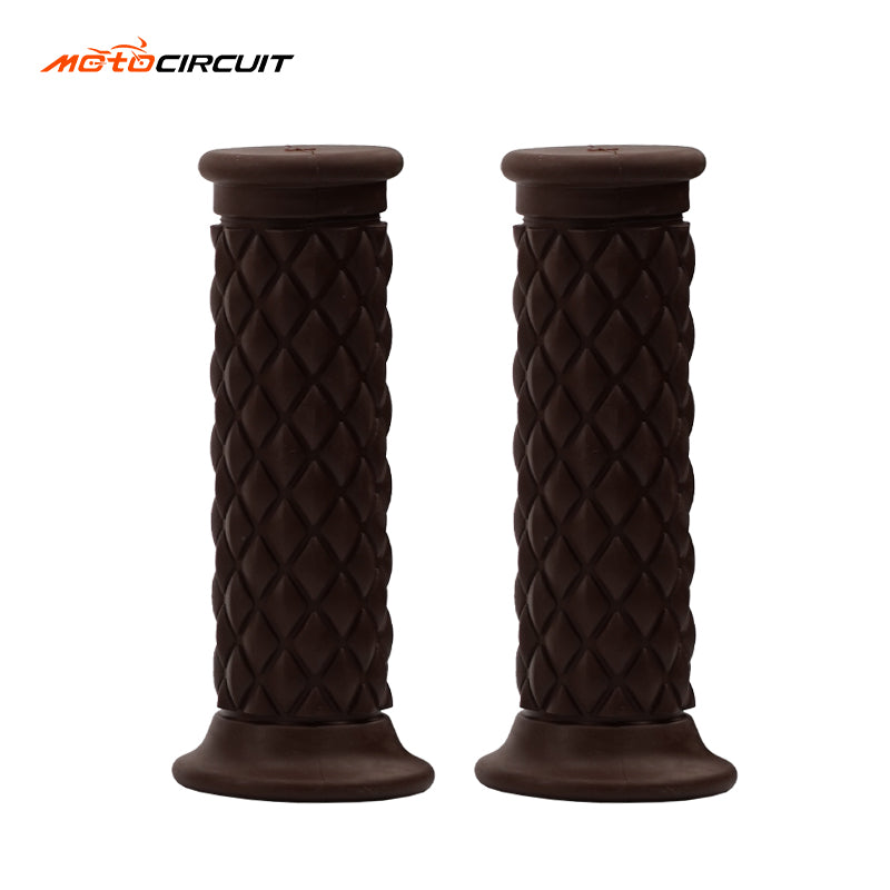 Classic motorcycle grip rubber - durable anti-slip handlebar rubber for motorcycles