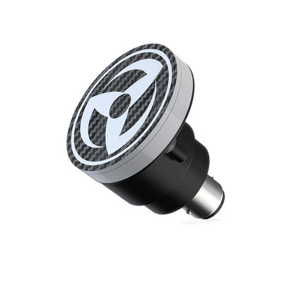 Universal Motorcycle LED RGB Sharingan Rotating Brake Light Bulb - Motocircuit