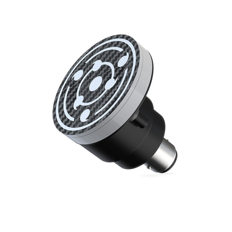 Universal Motorcycle LED RGB Sharingan Rotating Brake Light Bulb - Motocircuit