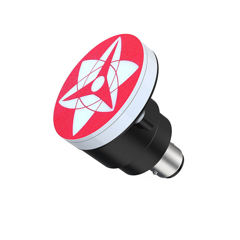 Universal Motorcycle LED RGB Sharingan Rotating Brake Light Bulb - Motocircuit