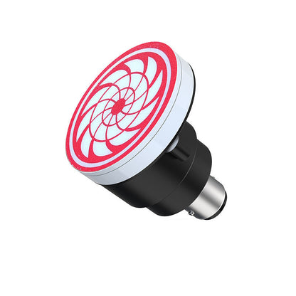 Universal Motorcycle LED RGB Sharingan Rotating Brake Light Bulb - Motocircuit