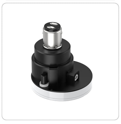 Close-up Details of LED RGB Rotating Brake Light Bulb for Motorcycle