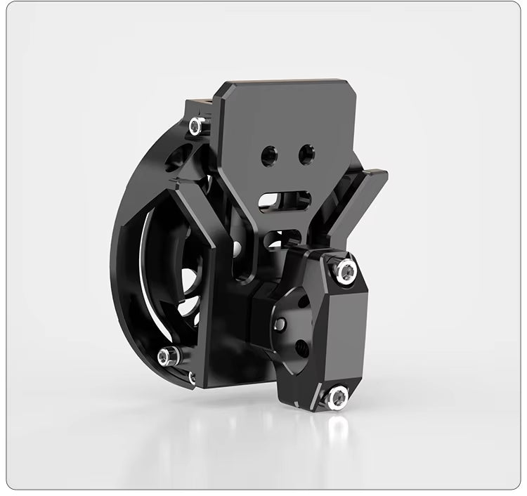 Close-up view of the aluminum alloy folding mechanism and durable finish