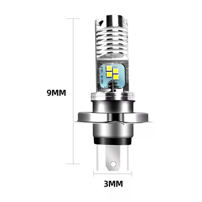 Dimensions and Specifications of Devil Eyes H4 LED Motorcycle Headlight