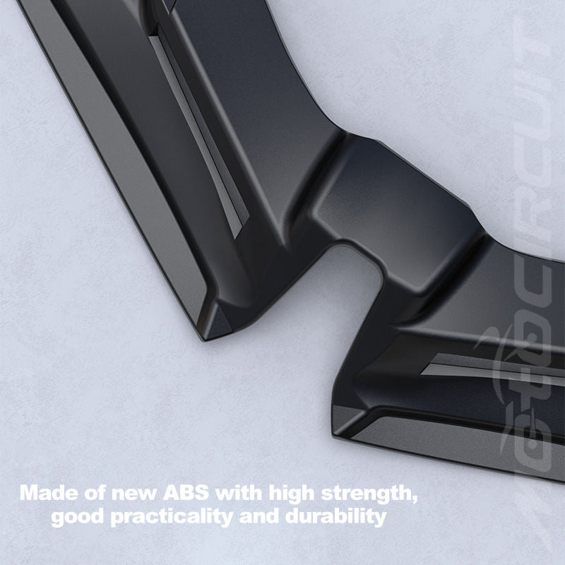 Close-up details of ABS material and mounting points for Honda PCX160 deflector