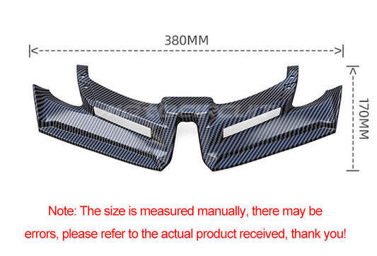 Honda PCX160 deflector dimensions and measurements diagram
